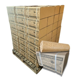 Bois Densifié Confort – Palette de 80 cartons (environ 960 kg)